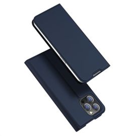 Custodia a portafoglio DUX Apple iPhone 14 Pro Max blu