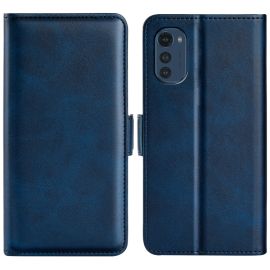Custodia a portafoglio SIDE Motorola Moto E32 / E32s blu
