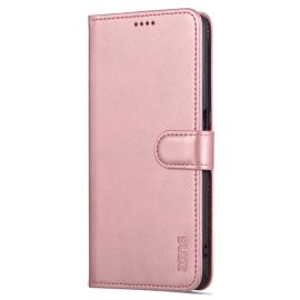 Custodia a portafoglio AZNS Oppo A96 rosa