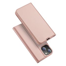 Custodia portafoglio DUX Apple iPhone 14 rosa