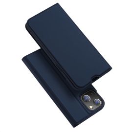 Cover portafoglio DUX Apple iPhone 14 blu
