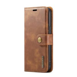 DG.MING Custodia a portafoglio 2 in 1 Apple iPhone 14 Pro marrone