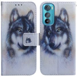 Cover portafoglio ART Motorola Edge 30 LUPO