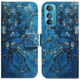 Cover portafoglio ART Motorola Edge 30 APRICOT BLOSSOM