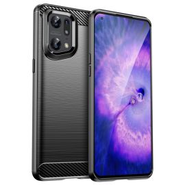 Cover FLEXI TPU per Oppo Find X5 Pro nera