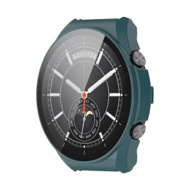 Cover in plastica con vetro protettivo per Xiaomi Watch S1 verde