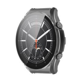 Cover in plastica con vetro protettivo per Xiaomi Watch S1 trasparente