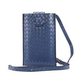 BRAIDED Custodia universale per cellulare fino a 6. 7" blu