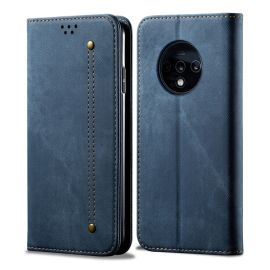 DENIM Cover portafoglio per One Plus 7T blu