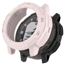 COVER TPU HALF Cover per Garmin Instinct Crossover rosa chiaro
