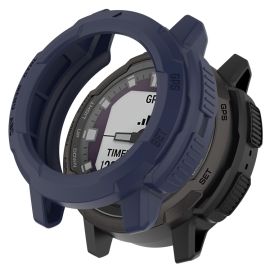 COVER TPU HALF Cover per Garmin Instinct Crossover blu scuro