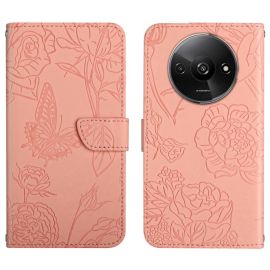 Cover portafoglio ART BLOSSOM per Xiaomi Redmi A3 rosa