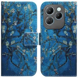 ART Custodia a portafoglio per Infinix Hot 40 / Hot 40 Pro APRICOT