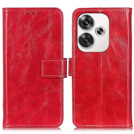 RETRO Cover portafoglio Xiaomi Poco F6 rosso