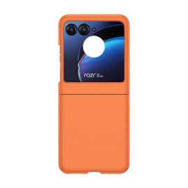 PLASTIC Cover protettiva in plastica per Motorola Razr 50 arancione