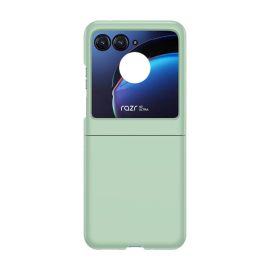 PLASTIC Cover protettiva in plastica per Motorola Razr 50 verde chiaro