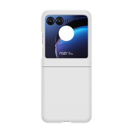 PLASTIC Cover protettiva in plastica per Motorola Razr 50 bianco