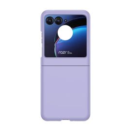 PLASTIC Cover protettiva in plastica per Motorola Razr 50 viola