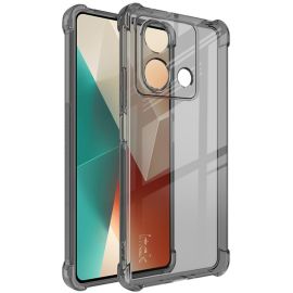 IMAK Custodia protettiva in silicone per Xiaomi Redmi Note 13 5G nera