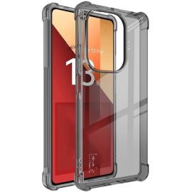 IMAK Custodia protettiva in silicone per Xiaomi Redmi Note 13 Pro nera