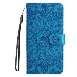 Custodia a portafoglio ART MANDALA Xiaomi Redmi Note 13 Pro / Poco M6 Pro blu