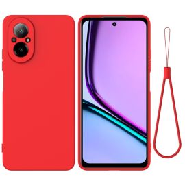 Cover protettiva RUBBER per Realme C67 rossa