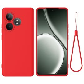 RUBBER Calotta protettiva per Realme GT 6 / Realme GT 6T rossa