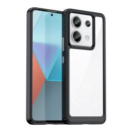 CRISTALLO Cover protettiva per Xiaomi Redmi Note 13 Pro 5G / Xiaomi Poco X6 5G nera