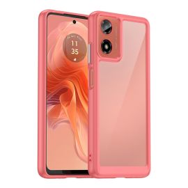 CRYSTAL Cover protettiva per Motorola Moto G04 / G24 / G24 Power rossa
