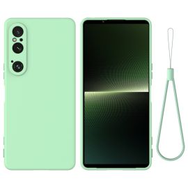 RUBBER Custodia protettiva per Sony Xperia 1 VI verde