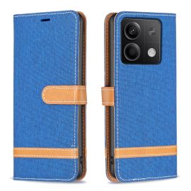 Cover portafoglio BLOCKY per Xiaomi Redmi Note 13 blu