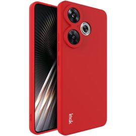 IMAK UC-4 Cover in silicone Xiaomi Poco F6 rosso