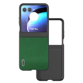 ABEEL LEATHER Copertura per Motorola Razr 50 verde