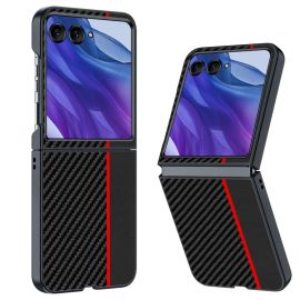 CARBON Calotta protettiva per Motorola Razr 50 Ultra rosso