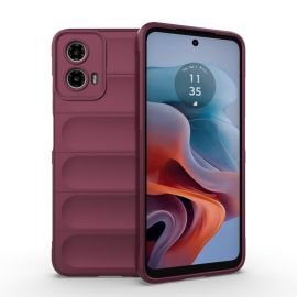 STEPS Cover protettiva per Motorola Moto G34 5G bordeaux