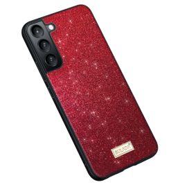 SULADA Cover protettiva scintillante Samsung Galaxy S24 5G rossa