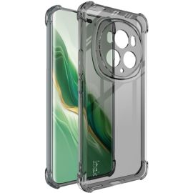 IMAK Custodia protettiva in silicone per Honor Magic6 Pro nera