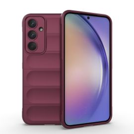 STEPS Cover protettiva per Samsung Galaxy A35 5G bordeaux