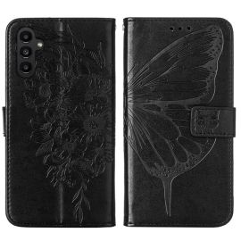 Cover portafoglio ART BUTTERFLY per Samsung Galaxy A25 5G nera