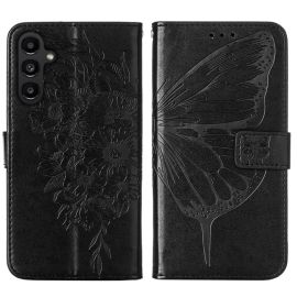 Cover portafoglio ART BUTTERFLY per Samsung Galaxy A15 / A15 5G nera
