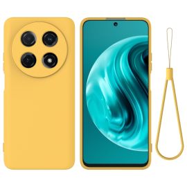 RUBBER Cover protettiva per Huawei Nova 12i gialla