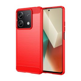 FLEXI Custodia protettiva TPU Xiaomi Redmi Note 13 5G rossa