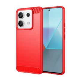 Cover protettiva FLEXI TPU Xiaomi Redmi Note 13 Pro 5G / Xiaomi Poco X6 5G rossa