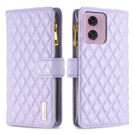 LATTICE Custodia protettiva per Motorola Moto G04 / G24 / G24 Power viola