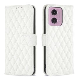 LATTICE Custodia protettiva per Motorola Moto E14 bianco