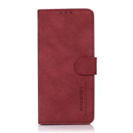 KHAZNEH MATTE Custodia Flip per Motorola Edge 50 Ultra rossa