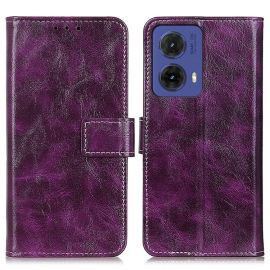 RETRO Copri portafoglio Motorola Moto G85 5G viola