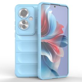 STEPS Cover protettiva per Oppo Reno11 F 5G azzurro