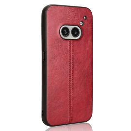 LEATHER Calotta protettiva per Nothing Phone 2a / (2a) Plus rosso