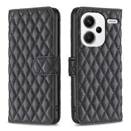 LATTICE Custodia protettiva per Xiaomi Redmi Note 13 Pro+ 5G nera